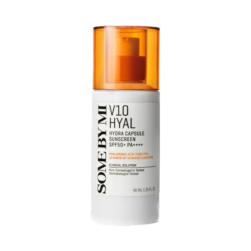 „Some By Mi“ – „V10 Hyal Hydra“ kapsulinis apsauginis kremas nuo saulės su SPF50+ ir PA++++ – 40 ml