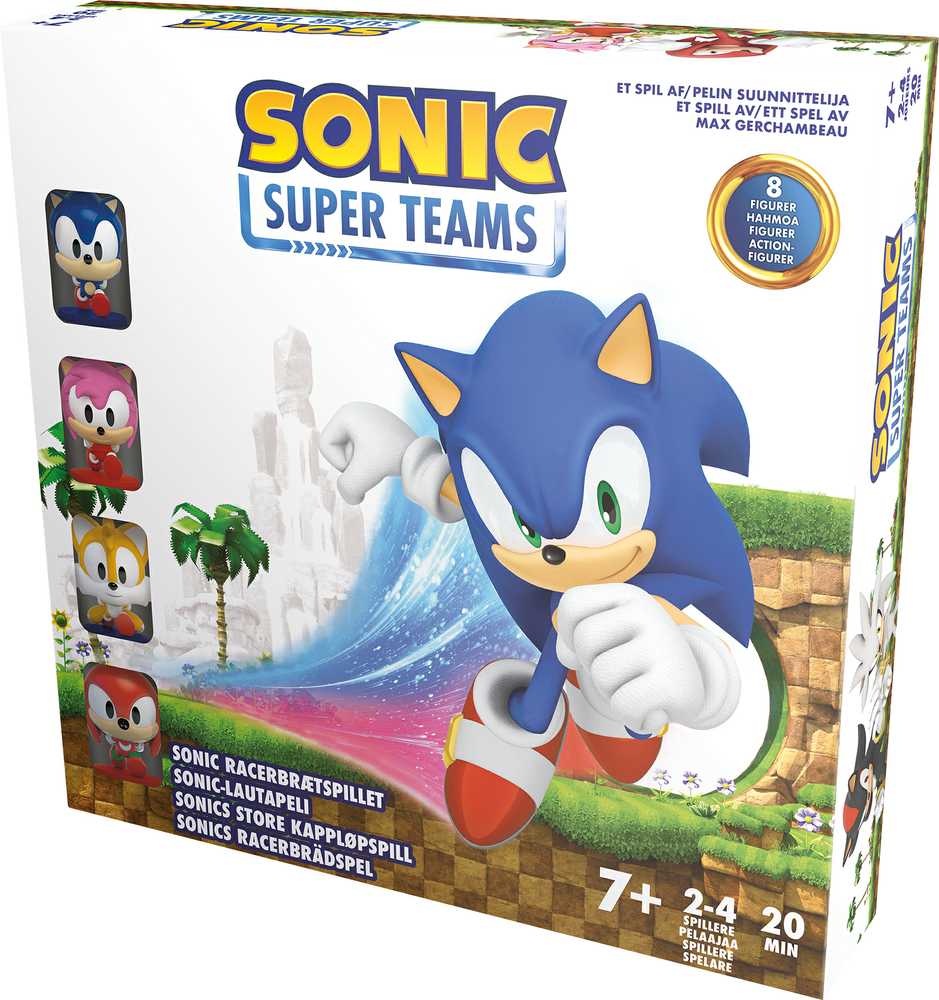 Sonic The Hedgehog „Enigma Sonic Super Teams“ stalo žaidimas Nordic