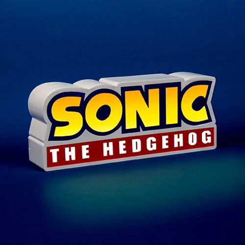 Sonic the Hedgehog logotipo šviesa