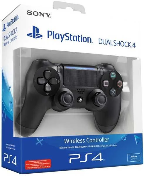 Sony belaidis valdiklis, skirtas „PlayStation 4 Dualshock“ juodas