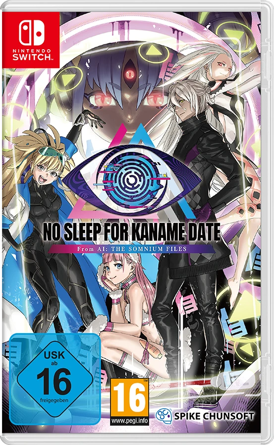 „No Sleep For Kaname Date“ iš AI: „Somnium Files“: „Aiba Edition“ – „Nintendo Switch“