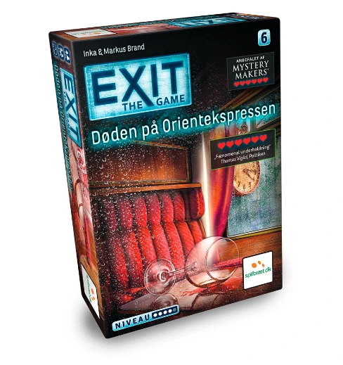 Exit Escape Room 6 IŠĖJIMAS: Mirtis Rytų eksprese (DA) (LPFI0194)