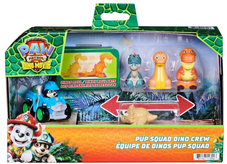Spin Master Paw Patrol: Dino filmo mini figūrėlės