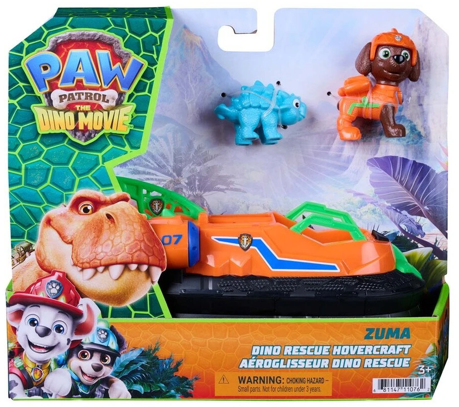 Spin Master PAW PATROL transporto priemonė Dino Theme Zuma, 6075773