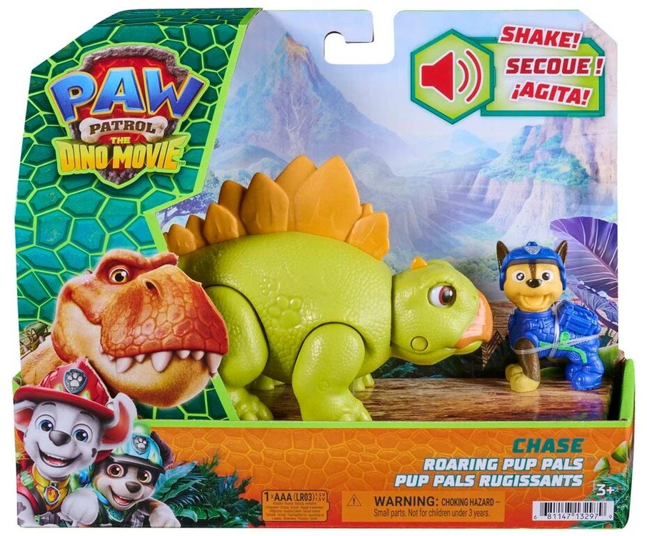 Spin Master PAW Patrol: Dinozauras su Chase figūrėle