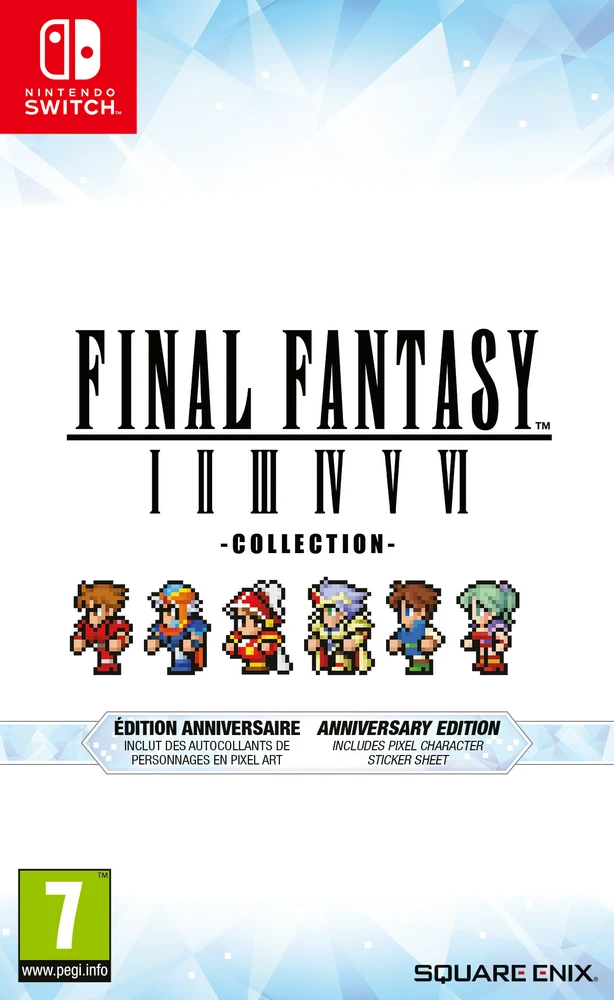 Square Enix Final Fantasy I-VI kolekcijos jubiliejinis leidimas