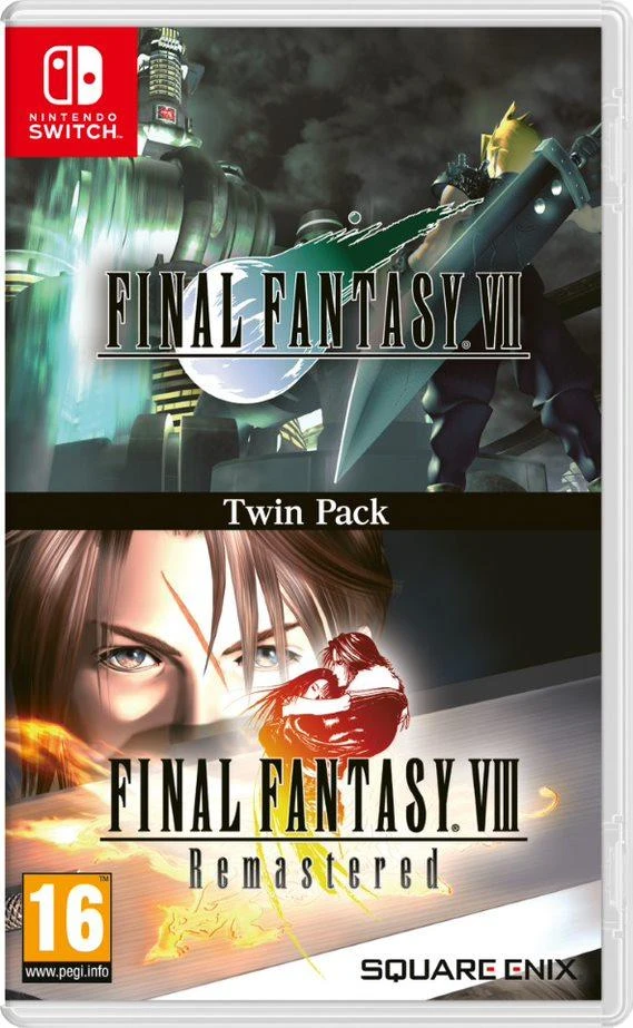 Square Enix „Final Fantasy VII“ ir „Final Fantasy VIII Remastered“ dvigubas paketas – „Nintendo Switch“