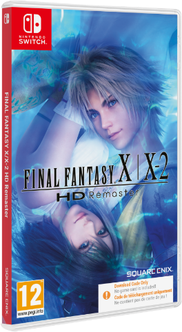 Square Enix Final Fantasy X ir X2 HD-Remaster (kodas dėžutėje)