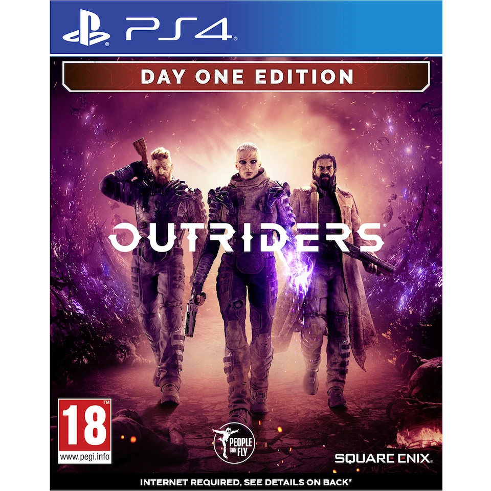 „Square Enix Outriders“ pirmosios dienos leidimas PS4
