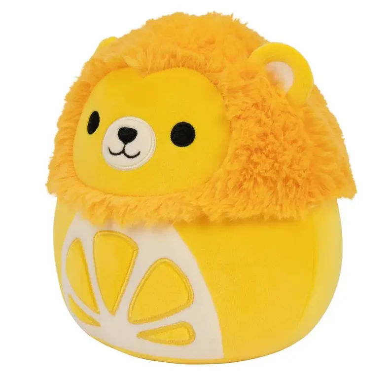 SQUISHMALLOWS Pliušinis žaislas - Citrininis liūtas "Isadore", 19 cm