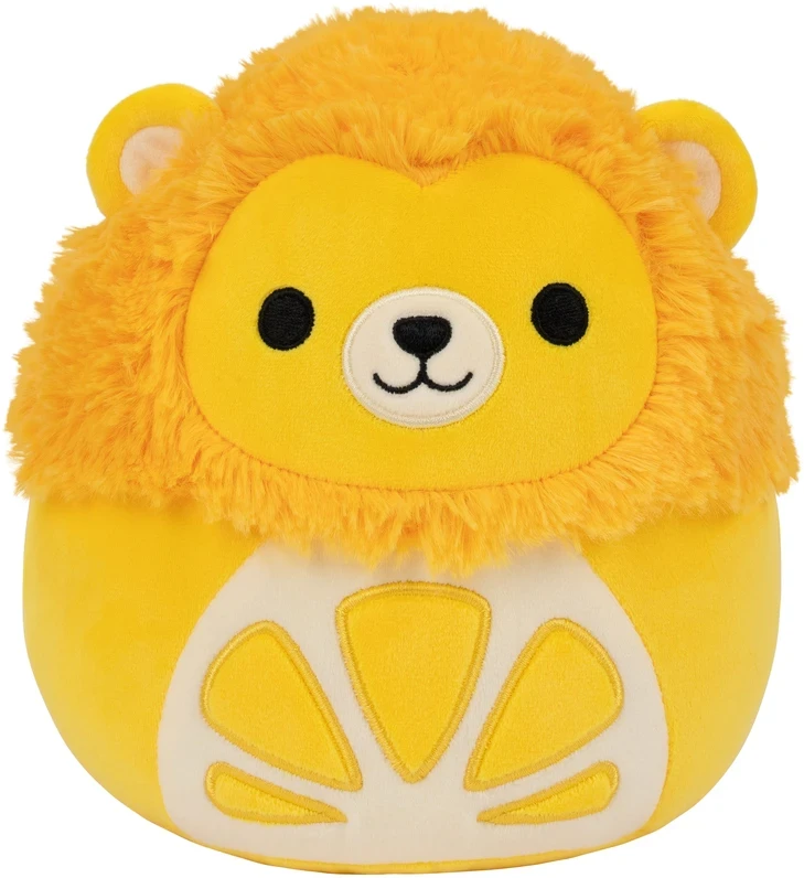SQUISHMALLOWS Pliušinis žaislas - Citrininis liūtas "Isadore", 19 cm