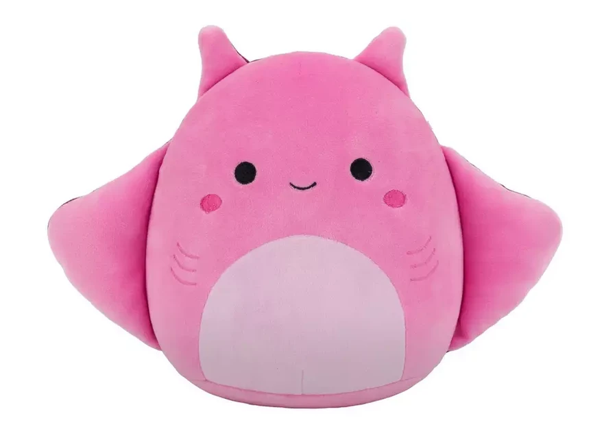SQUISHMALLOWS Pliušinis žaislas - Manta "Ambika", 19 cm