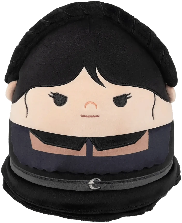 SQUISHMALLOWS Pliušinis žaislas - Trečiadienė su šokių suknele, 20 cm