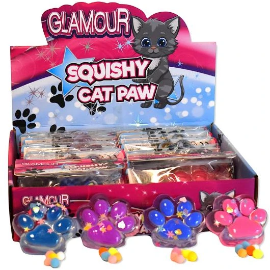 Hipo Minkšti „Hippo Cat Paw“ žaisliukai, 24 vnt./doz. 622003 49322