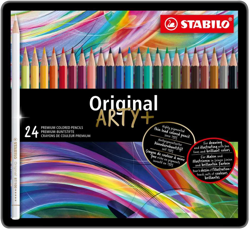 STABILO Original, daugiaspalviai, 24 vnt.