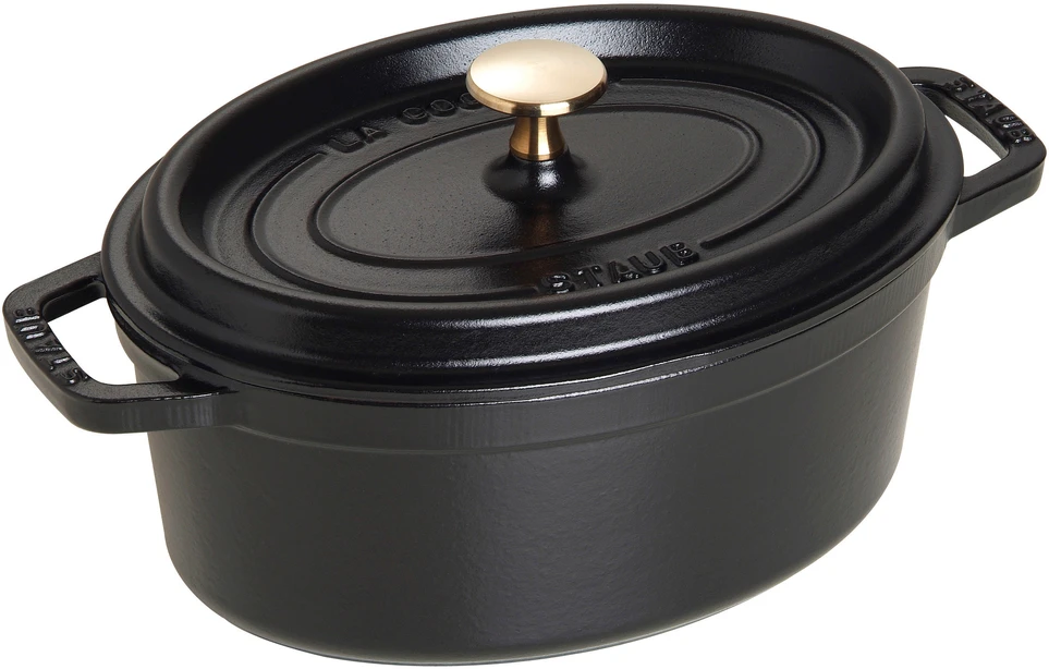 Staub - Cocotte - Juoda - 23 cm