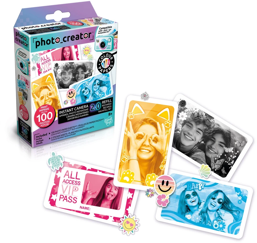 Studio Creator CREATOR - Momentinio fotoaparato 2.0 nuotraukų popieriaus papildymas (26051)
