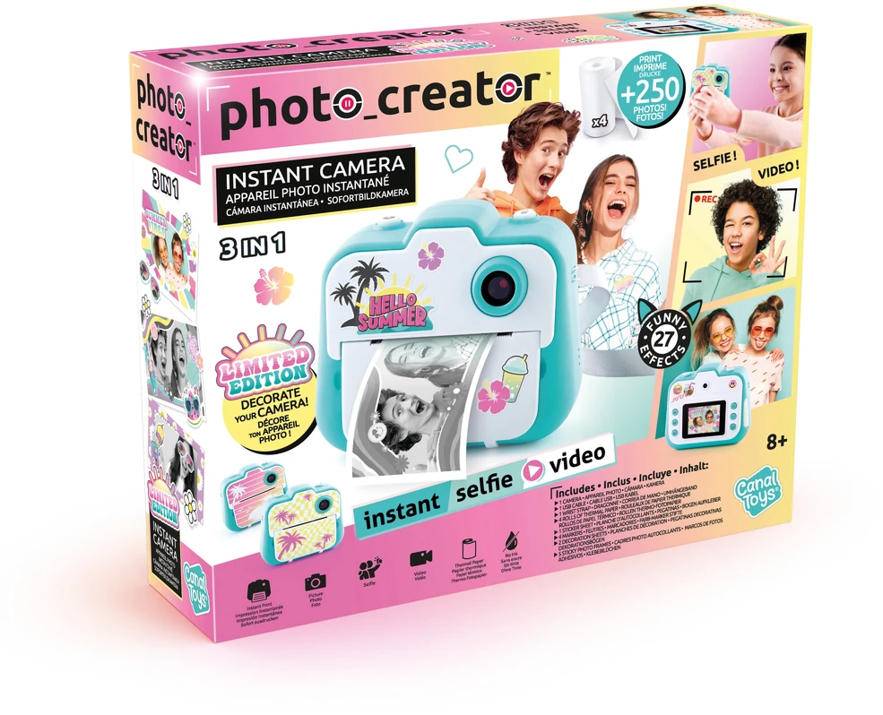 Studio Creator Momentinė kamera Canal Toys CLK 028