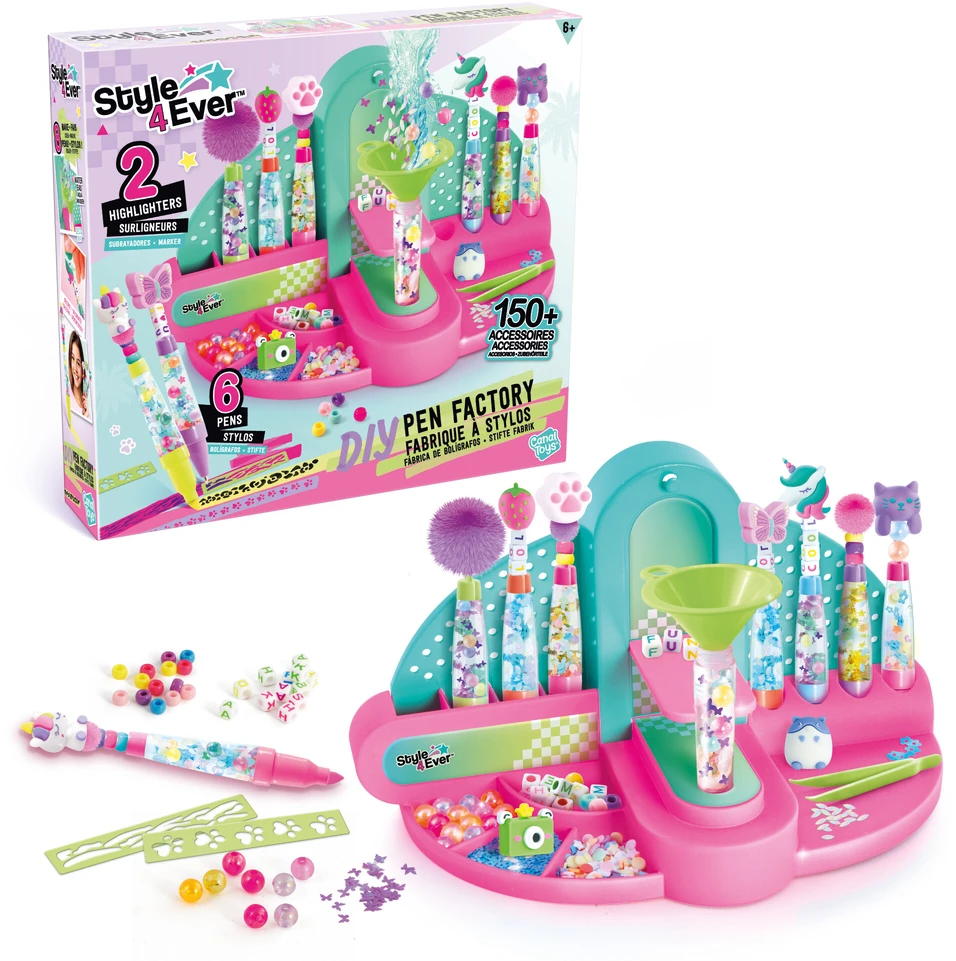 Canal Toys STYLE 4 EVER DIY Rinkinys „Rašiklių dekoravimas“