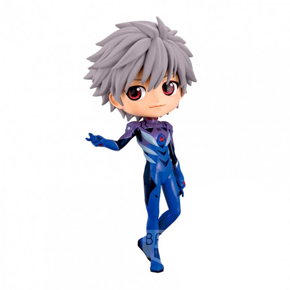 Bandai Banpresto „Evangelion“: Naujas teatro leidimas – Q posket Kaworu Nagisa Plugsuit stiliaus figūrėlė (B versija)