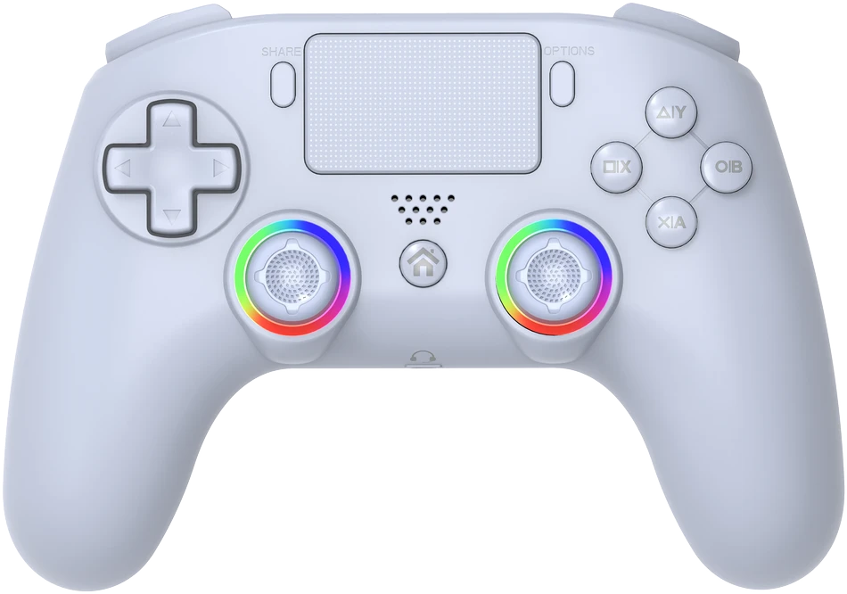 Subsonic belaidis LED valdiklis PS4, baltas - PS4/PC