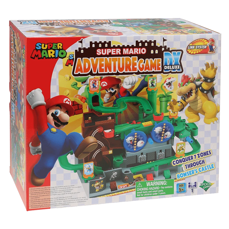 Epoch Stalo žaidimas Super Mario nuotykiai DX Bowserio bokštas
