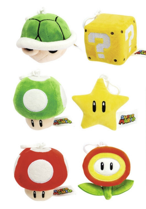„Super Mario“ – kolekcinis pliušinis žaisliukas su krepšio segtuku (109231541)