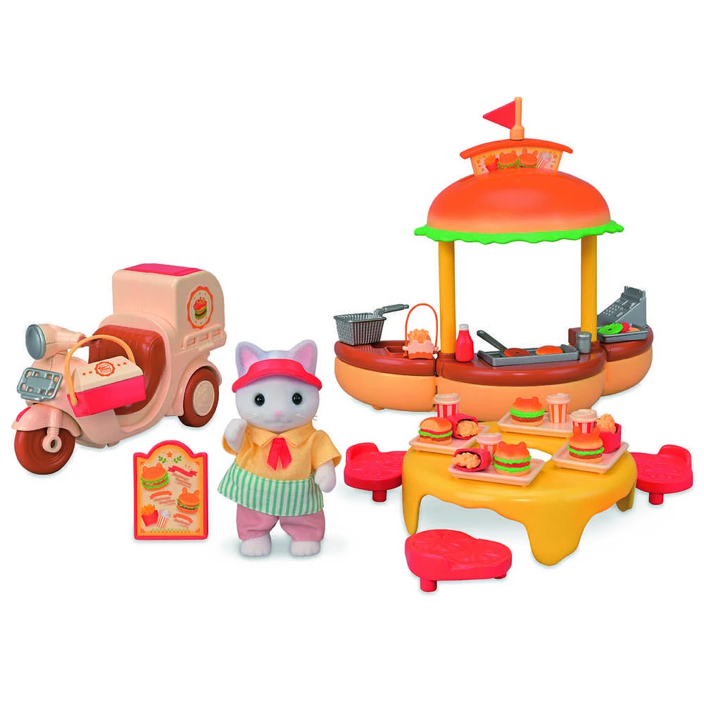 Sylvanian Families – Hamburgerio kioskas (5757)