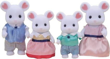 Sylvanian Families 5308 Zefyrinių peliukų šeima