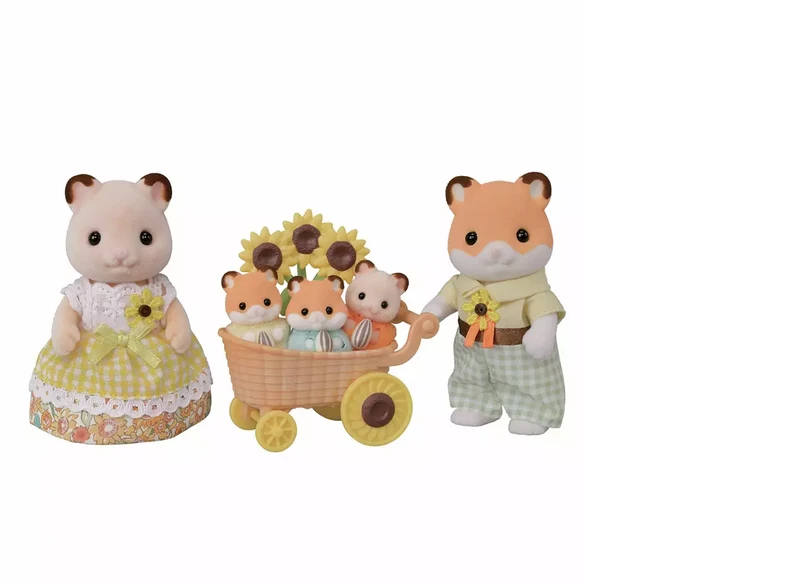 Epoch Sylvanian Families SYLVANIAN žiurkėnų šeima 05856 58565
