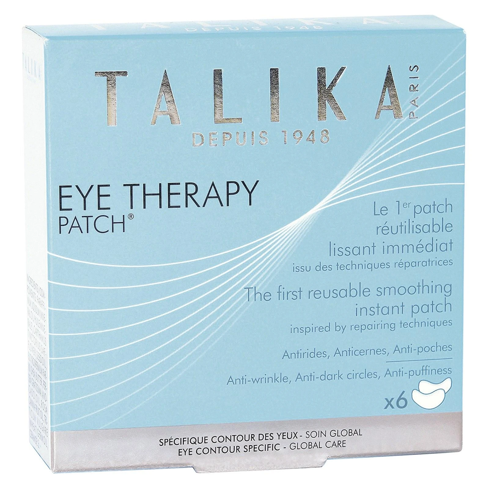 Talika Eye Therapy Patch Refill padeliai paakiams, 6 poros