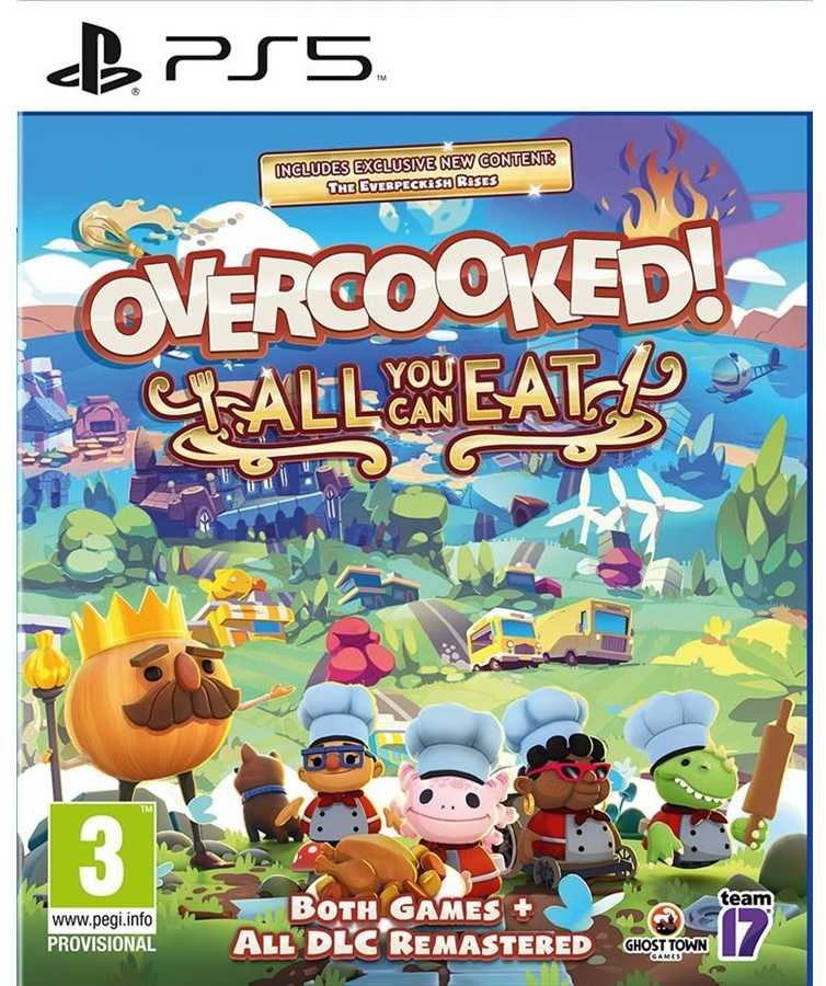 Team17 Overcooked: Viskas, ką galite valgyti
