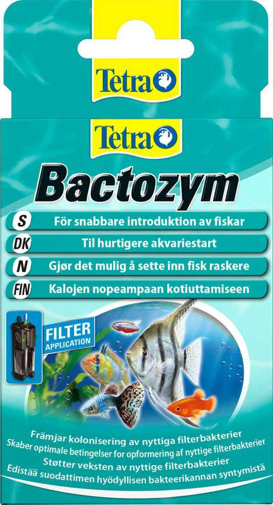 Tetra - BACTOZYM - 10 tablečių Filterstart