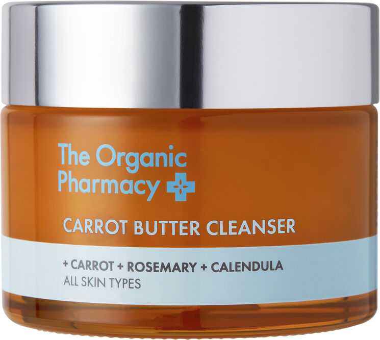 The Organic Pharmacy Carrot Butter Valiklis morkų sviesto veido valiklis, 50 ml
