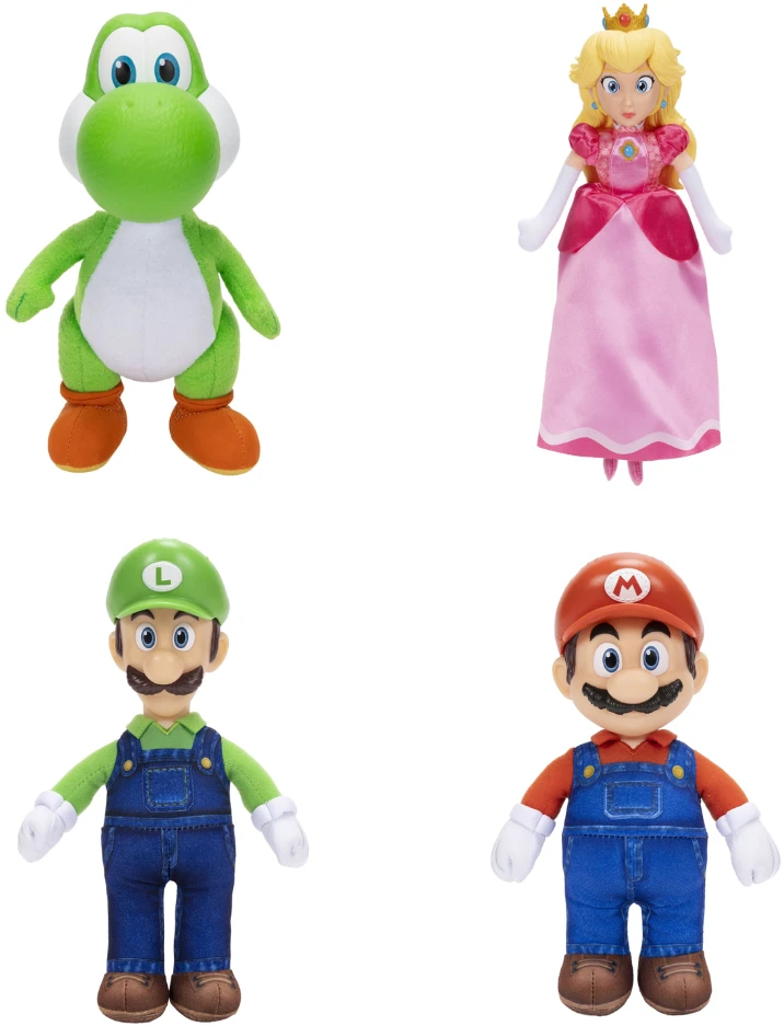 JAKKS NINTENDO SUPER MARIO Pliušinis herojus