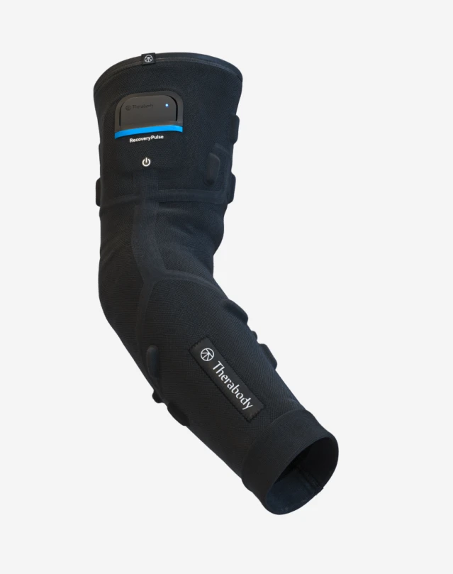 Therabody RecoveryPulse rankovė su vibracijos valdymo moduliu