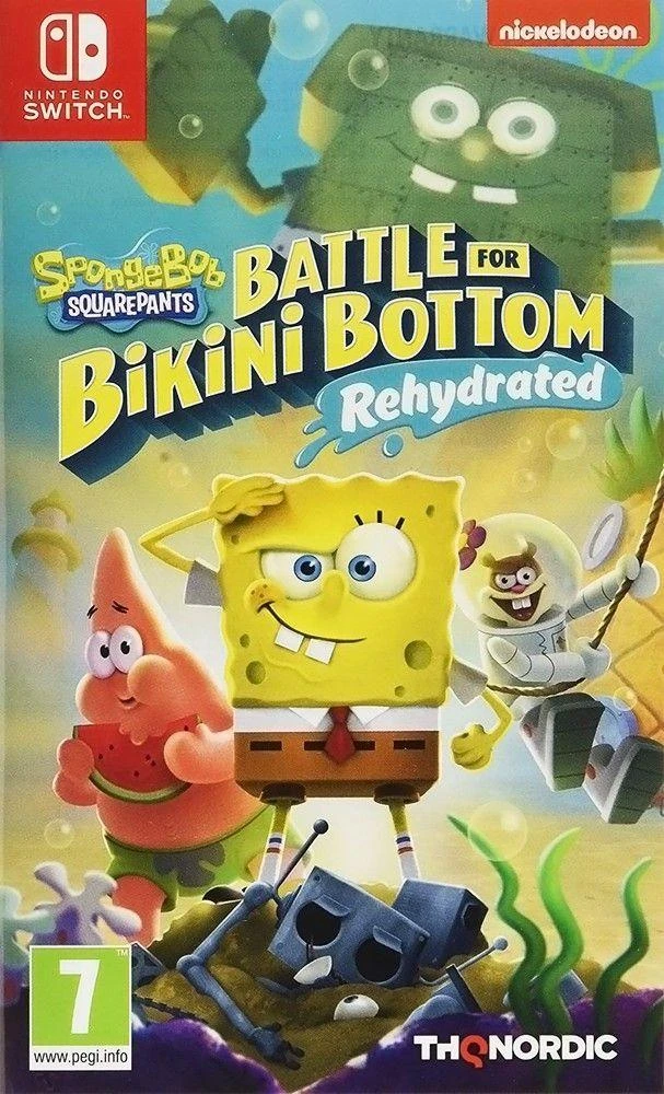 Spongebob Thq Nordic Kempiniukas Plačiakelnis: Mūšis dėl bikinio apačios – rehidratuotas