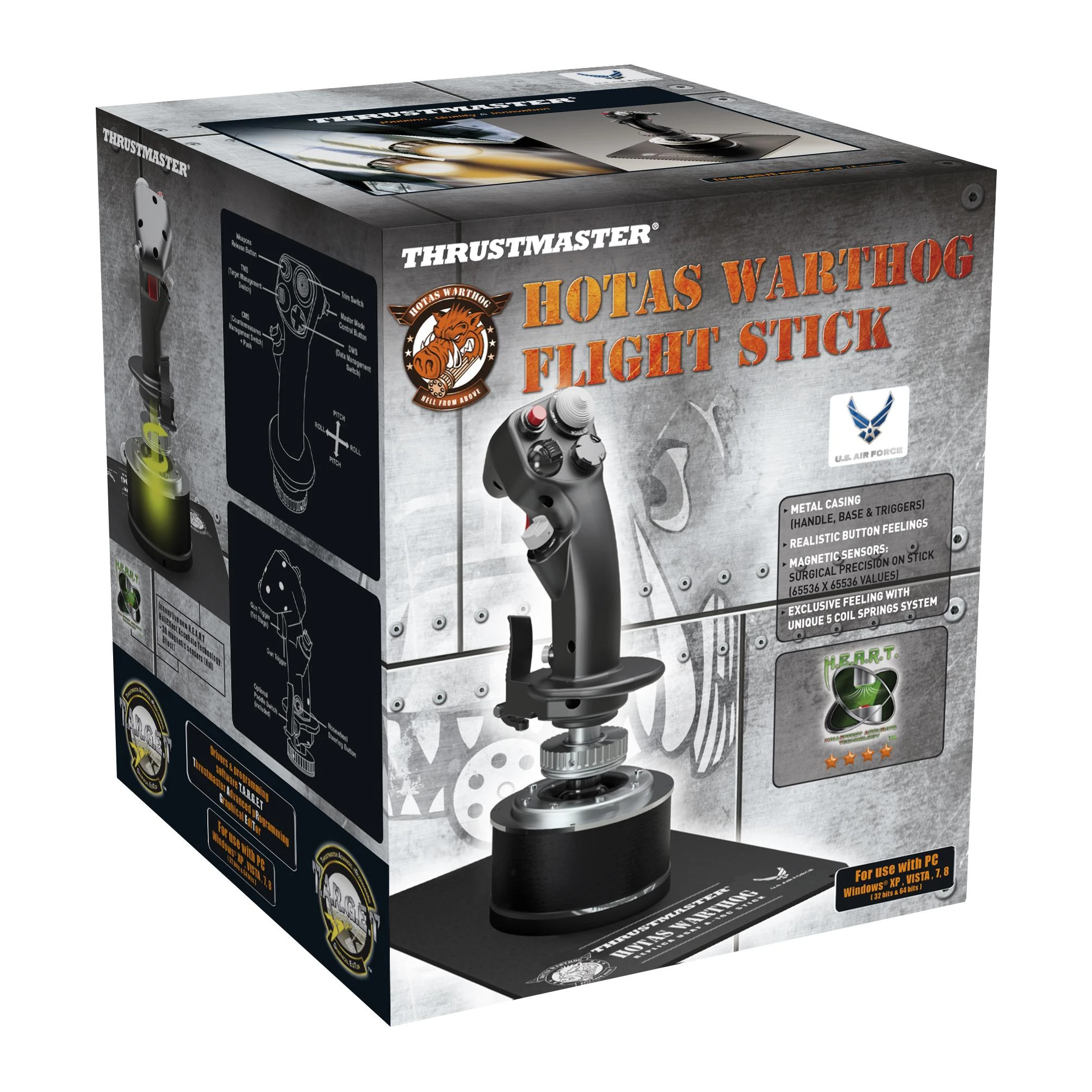 Žaidimų vairalazdė Thrustmaster Hotas Warthog Flight Stick/Joystick (2960738)