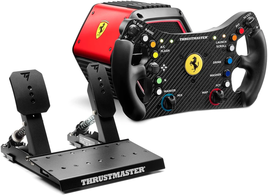 „Thrustmaster Lenkrad Thrustm. T818 Ferrari 488 GT3 DD FF“ vairas (PC) mažmeninė prekyba