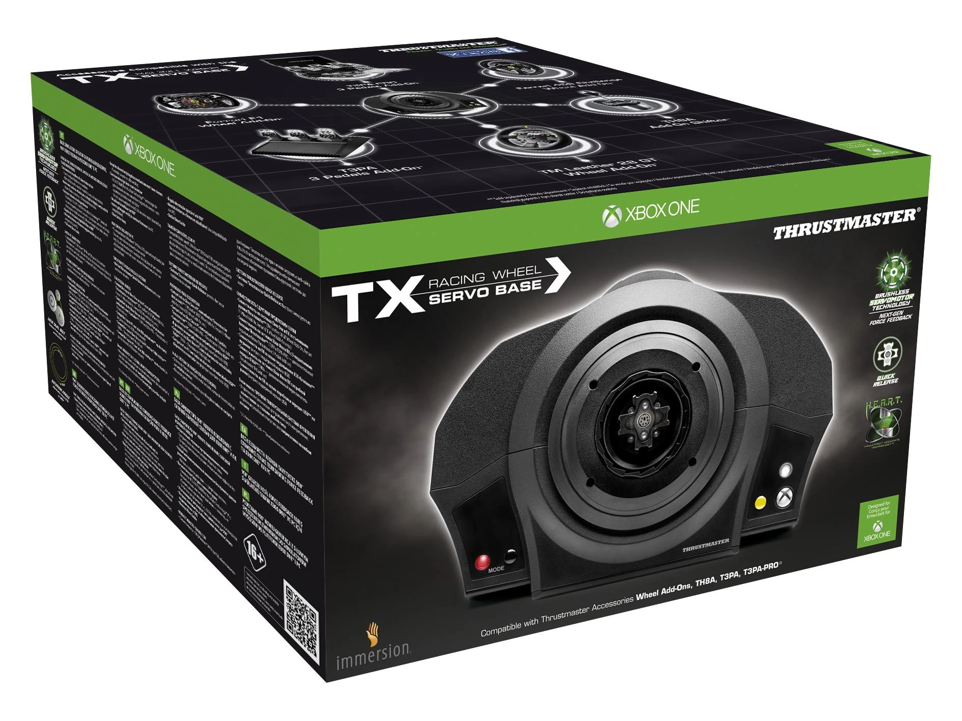 Vairo bazė  Thrustmaster TX Servo Base (be vairo)