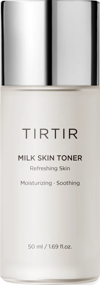 TIRTIR Milk Skin Toner Veido tonikas spindesiui ir drėkinimui suteikti, 50 ml