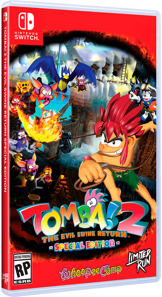 Tomba! 2: The Evil Swine Return Remastered (Limited Run) - Nintendo Switch