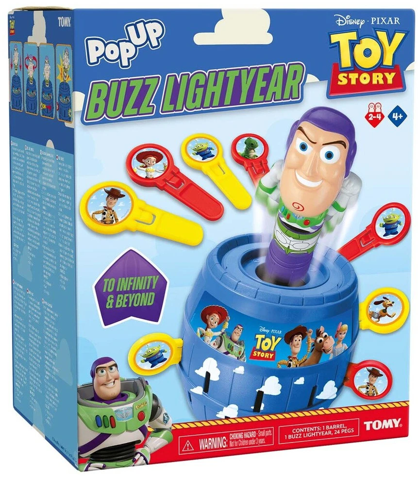 Tomy,Disney TOMY - Iššokantis Buzz Lightyear (85-73938)