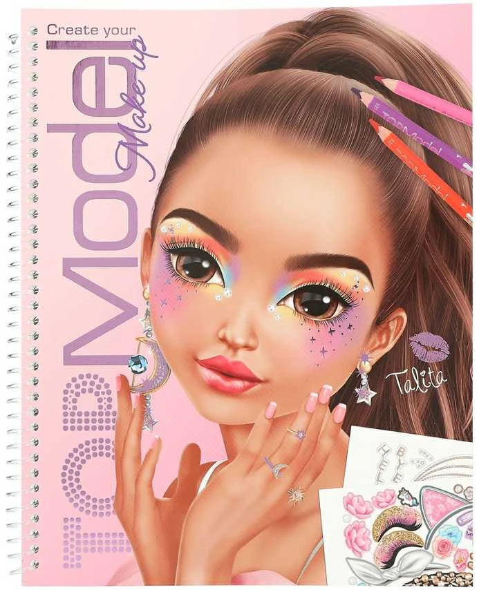 Plus Z Top Model TOPModel – Makiažo spalvinimo knygelė ( 0413144 )