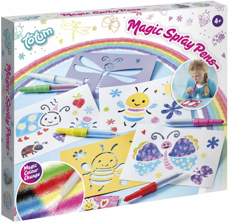 TOTUM piešimo kūrybinis rinkinys Magic Purškiklis Pens, 025745