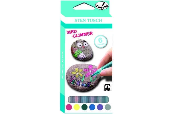 Usorteret Touché – Rock Painting Glitter (809648)