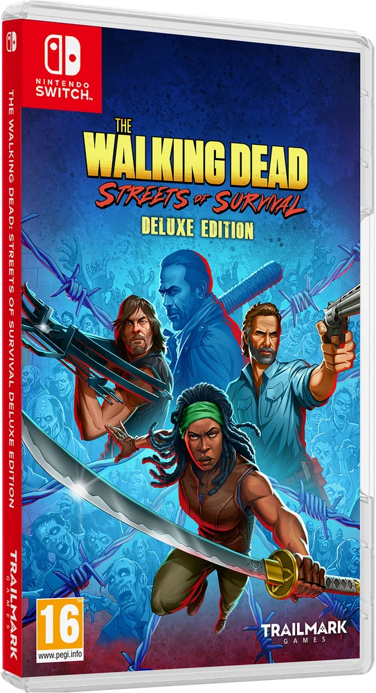 Trailmark Games The Walking Dead: Streets of Survival Deluxe Edition