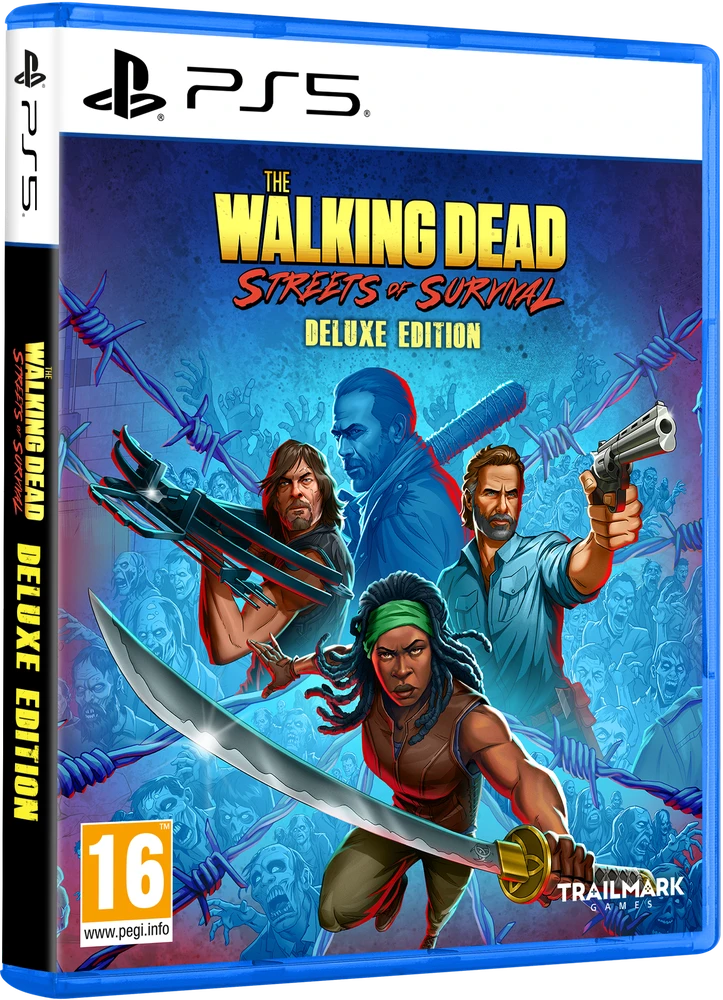 Trailmark Games The Walking Dead: Streets of Survival Deluxe Edition