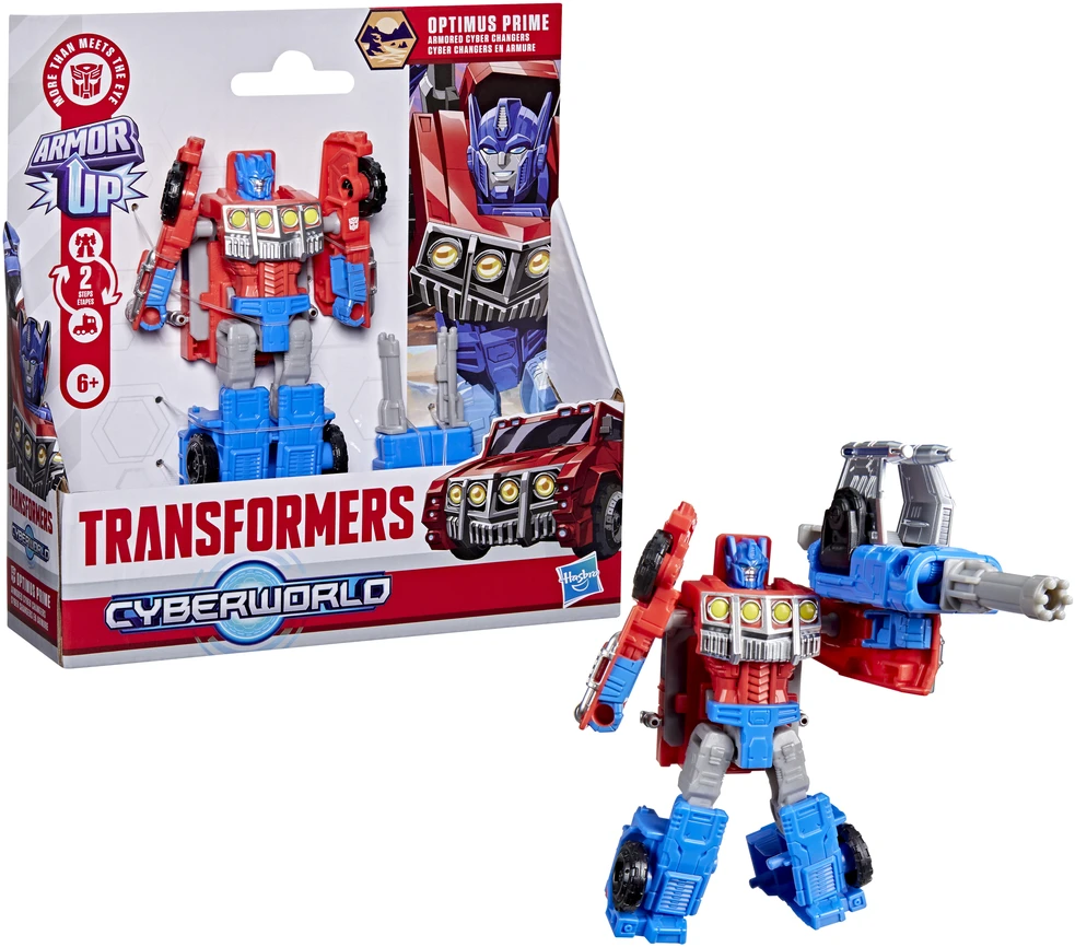 Transformers - Cyberworld šarvuotas C 10cm - Optimus (G10545X0)
