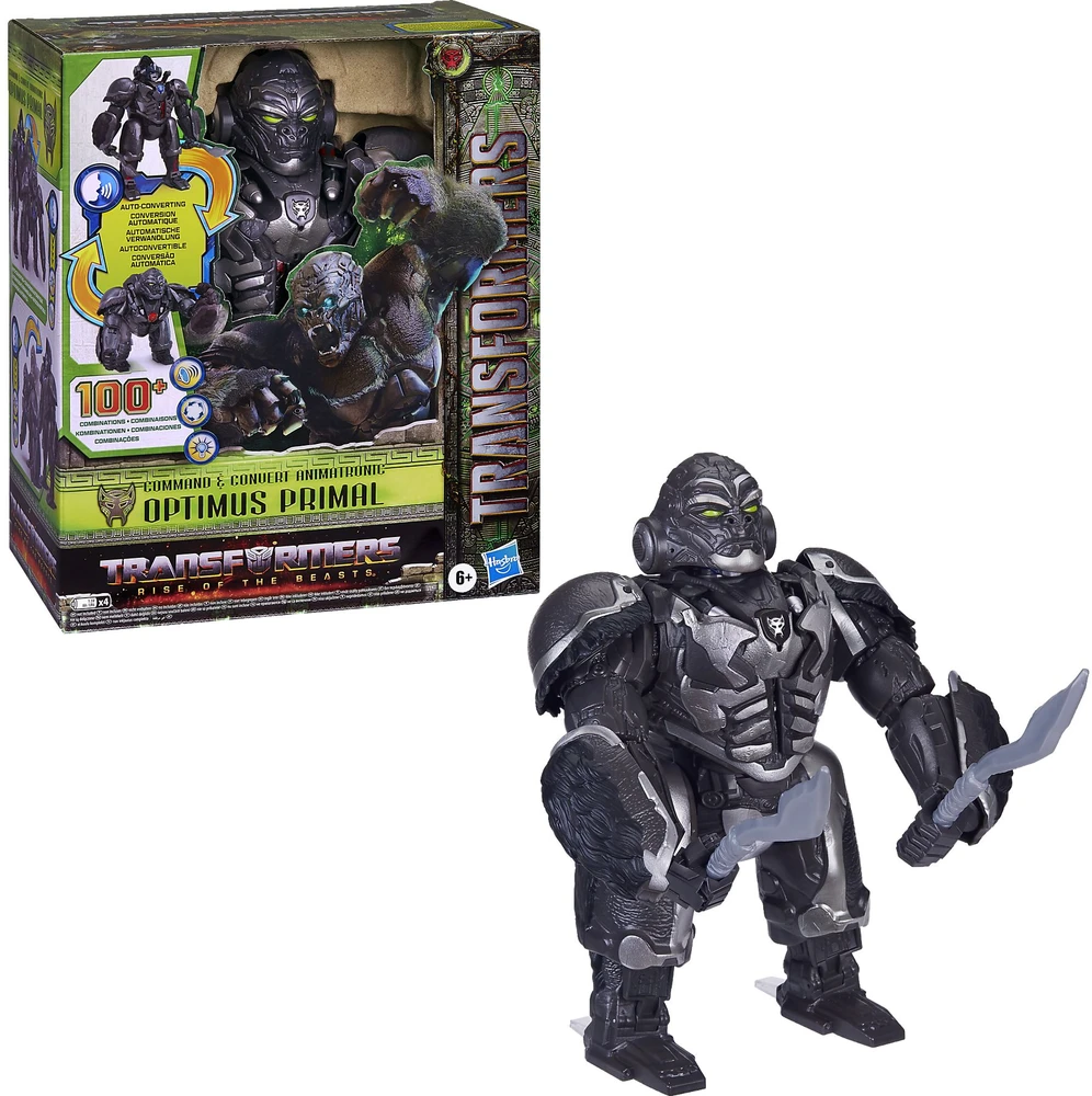 Žaislas - Hasbro Transformers Žvėrių kilimas Komanda ir konvertavimas Optimus Primal